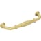 Jeffrey Alexander 128 mm Center-to-Center Brushed Gold Tiffany Cabinet Pull 658-128BG - alternate 7